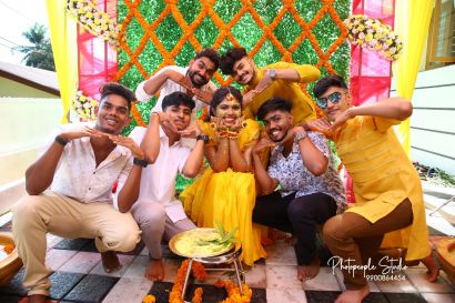 Haldi Ceremony Photoshoot